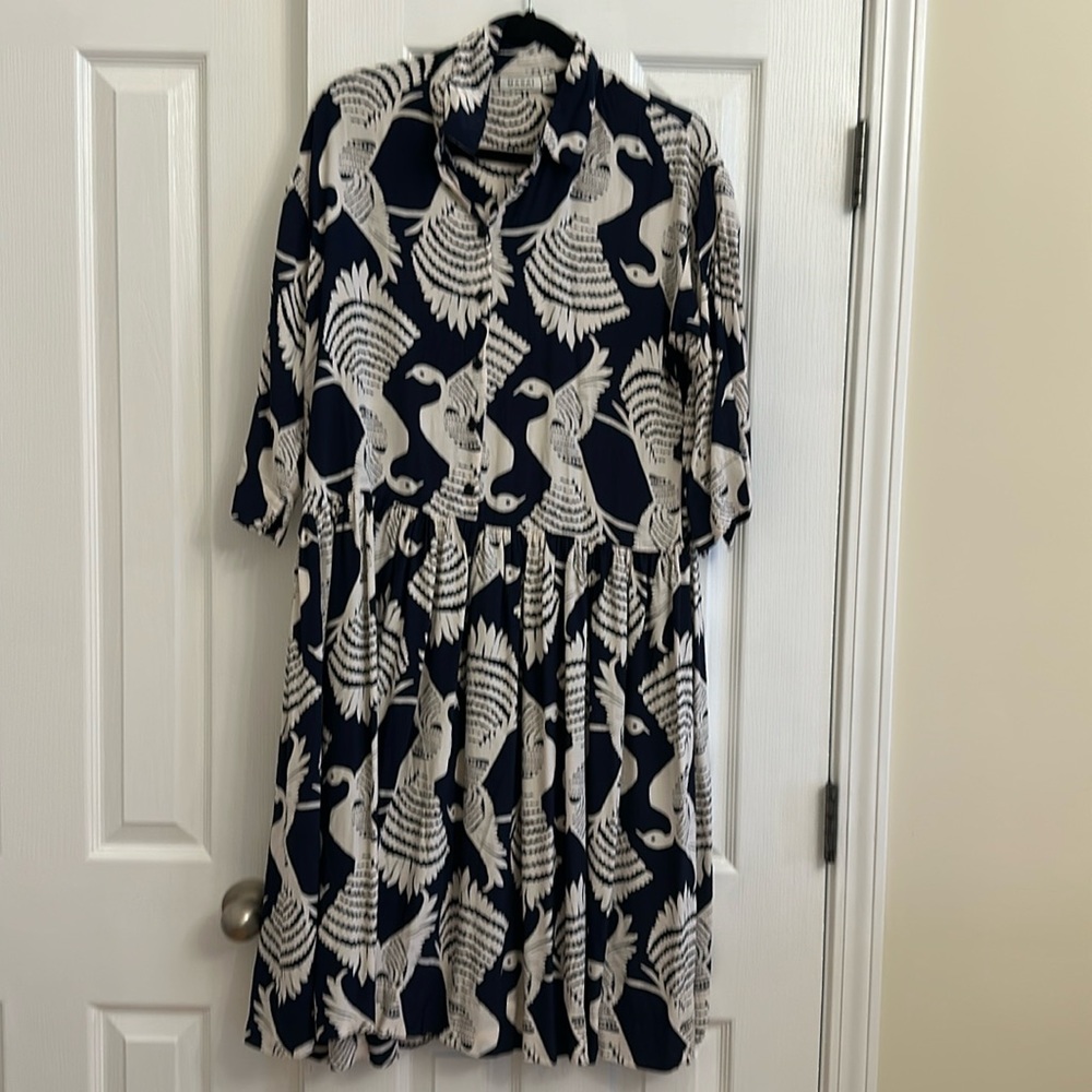 Masai Copen Hagen dress. Size Small, fits Medium. 100% viscose. Sleeves are 3/4.